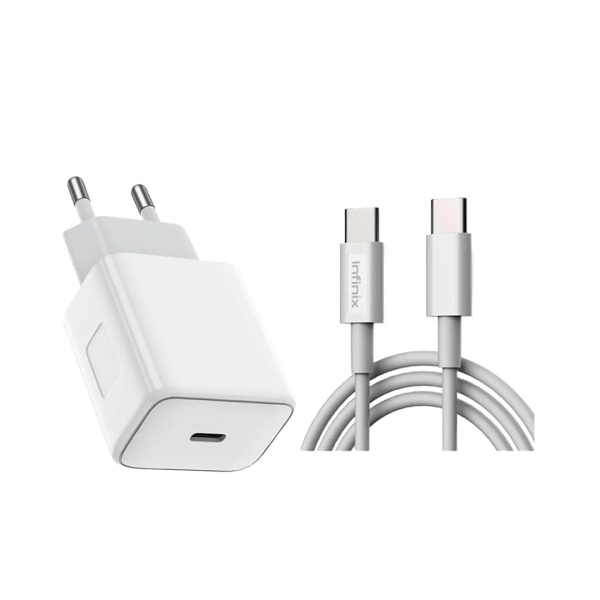 Infinix-XC06 (30W) Type-C Charger kit