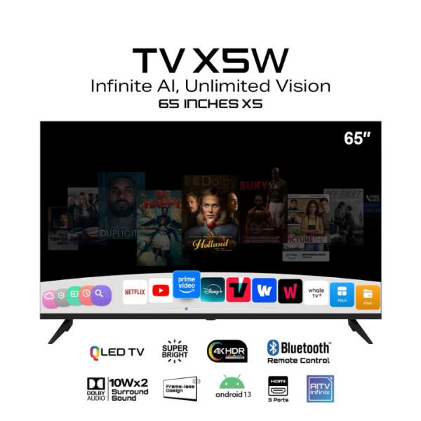 Infinix TV X5W 65 Inches